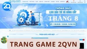 Khám Phá Trang Game 2QVN: Nơi Gặp Gỡ Các Game Thủ